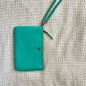 Teal Kate Spade  Wristlet Clutch